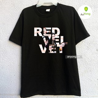 Áo thun Red Velvet hình lồng tên nhóm