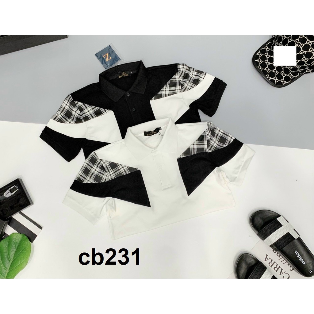 Áo thun nam polo ngắn tay Mã cb231 [TNHUNG]