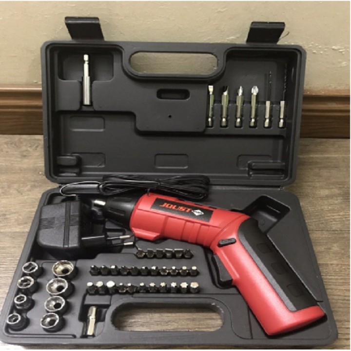 Bộ Máy Khoan Cầm Tay 46 Chi Tiết Có Đảo Chiều Phiên Bản Nâng Cấp 2018