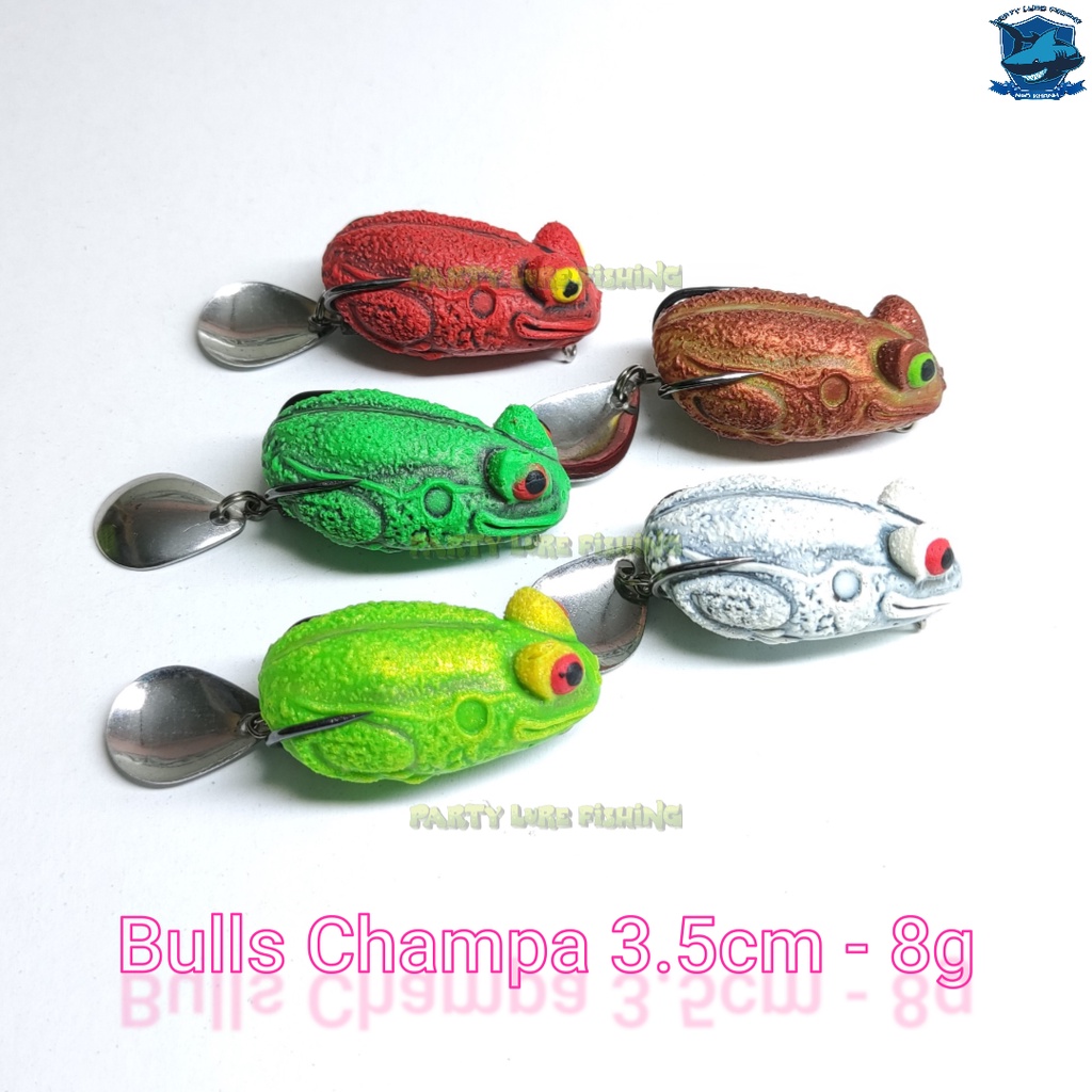 Nhái hơi Bulls Champa - Mồi câu cá lóc - Made In ThaiLan