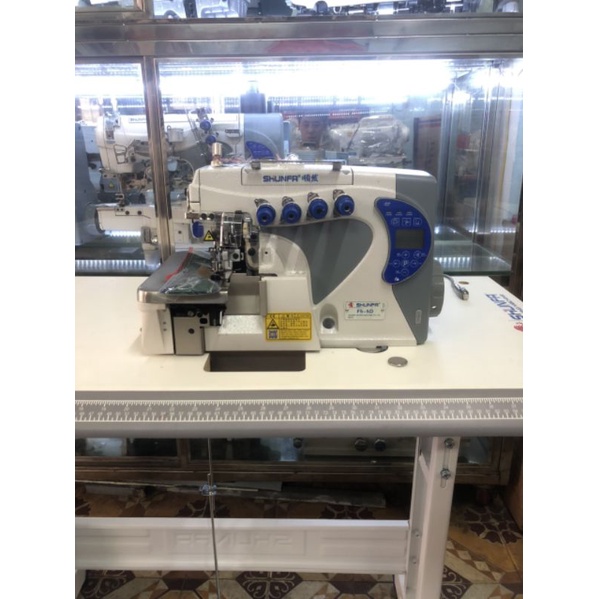 Máy vắt sổ shunfa điện tử