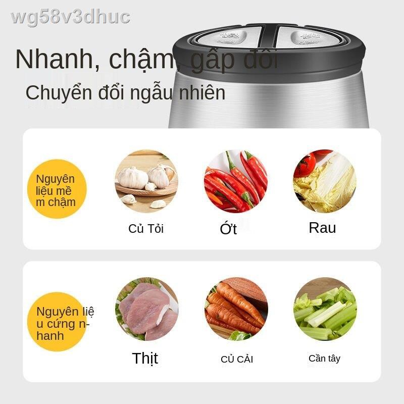 [hàng mới]Máy xay thịt công suất lớn bằng thép không gỉ 3L lít thương hiệu Airmate nhồi đa chức năng điện gia dụng nấu ă