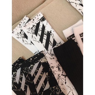 Tất (vớ) OFF WHITE cổ cao ( hình thật)