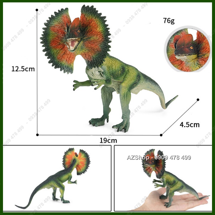 Mô Hình Khủng Long Dilophosaurus Giương Mào Hù Dọa - 7749.3