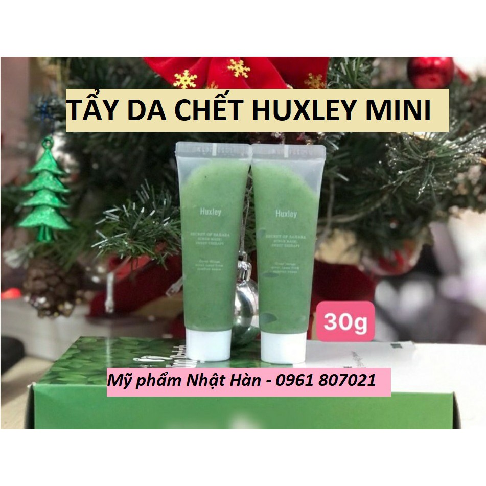 Tẩy tế bào chết Xương Rồng Huxley Scrub Mini 30g