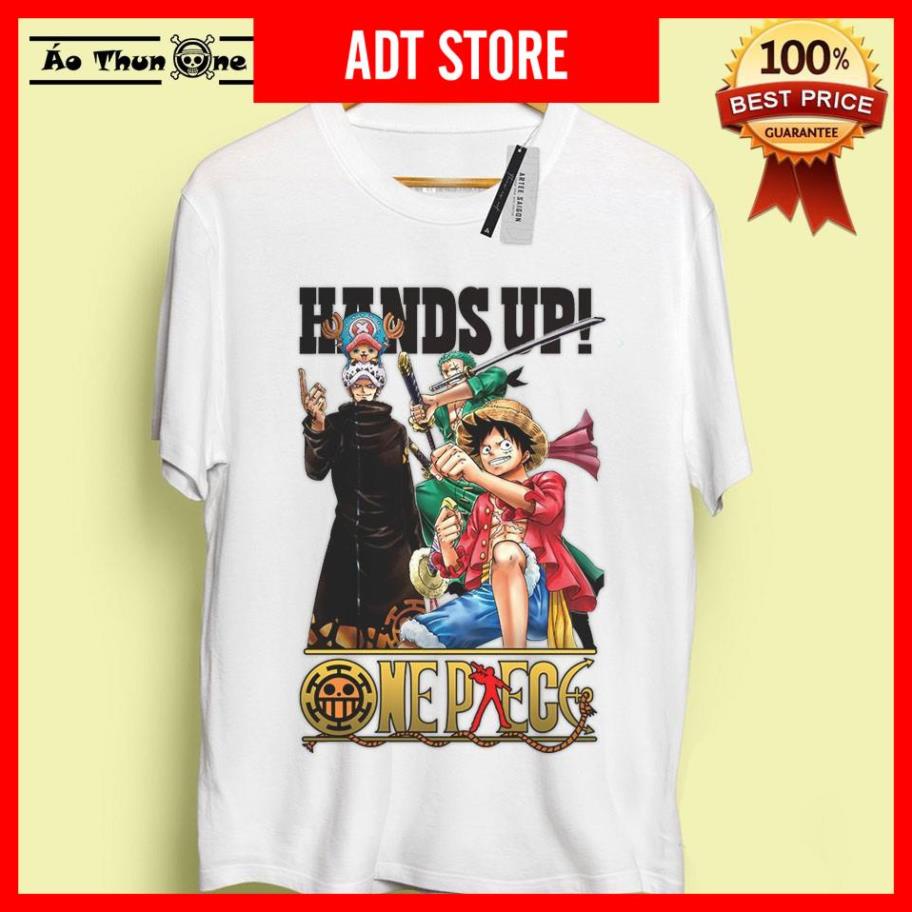 ⚡️FREESHIP⚡️Áo Thun In Hình LAW ZORO LUFFY Siêu Độc - Áo Thun One Piece