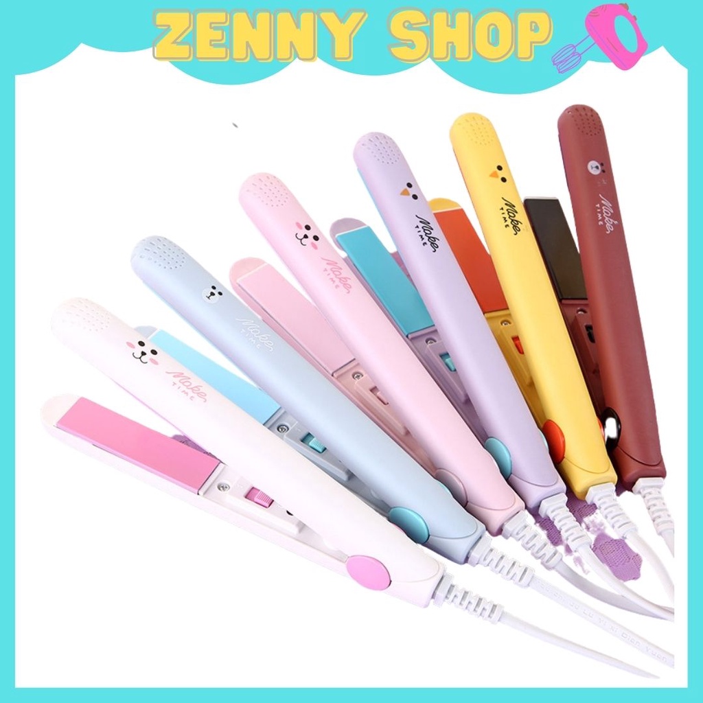 Máy ép tóc mini máy duỗi tóc kemei hàn quốc tiện lợi zennyshop - Z37