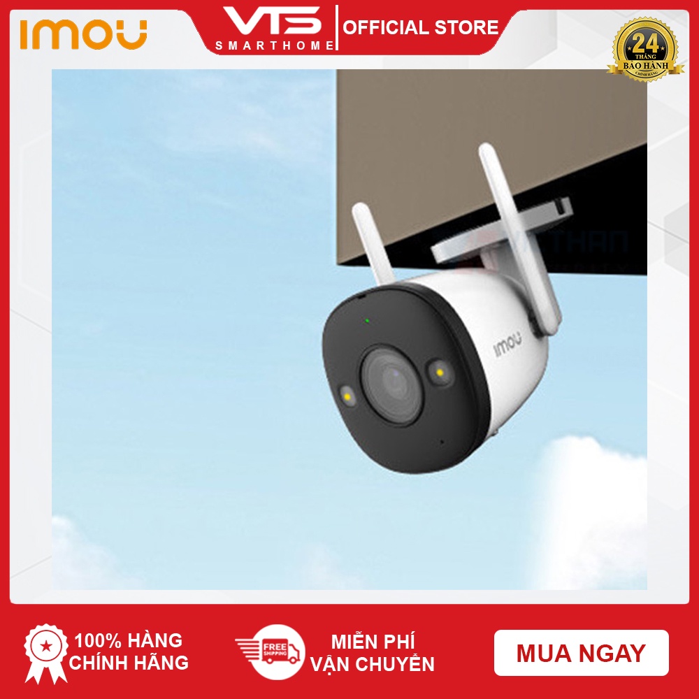 CAMERA IP WIFI IMOU IPC- F42FP Độ phân giải 4.0MP - Chuẩn chống nước IP67 - Tầm xa hồng ngoại 30m