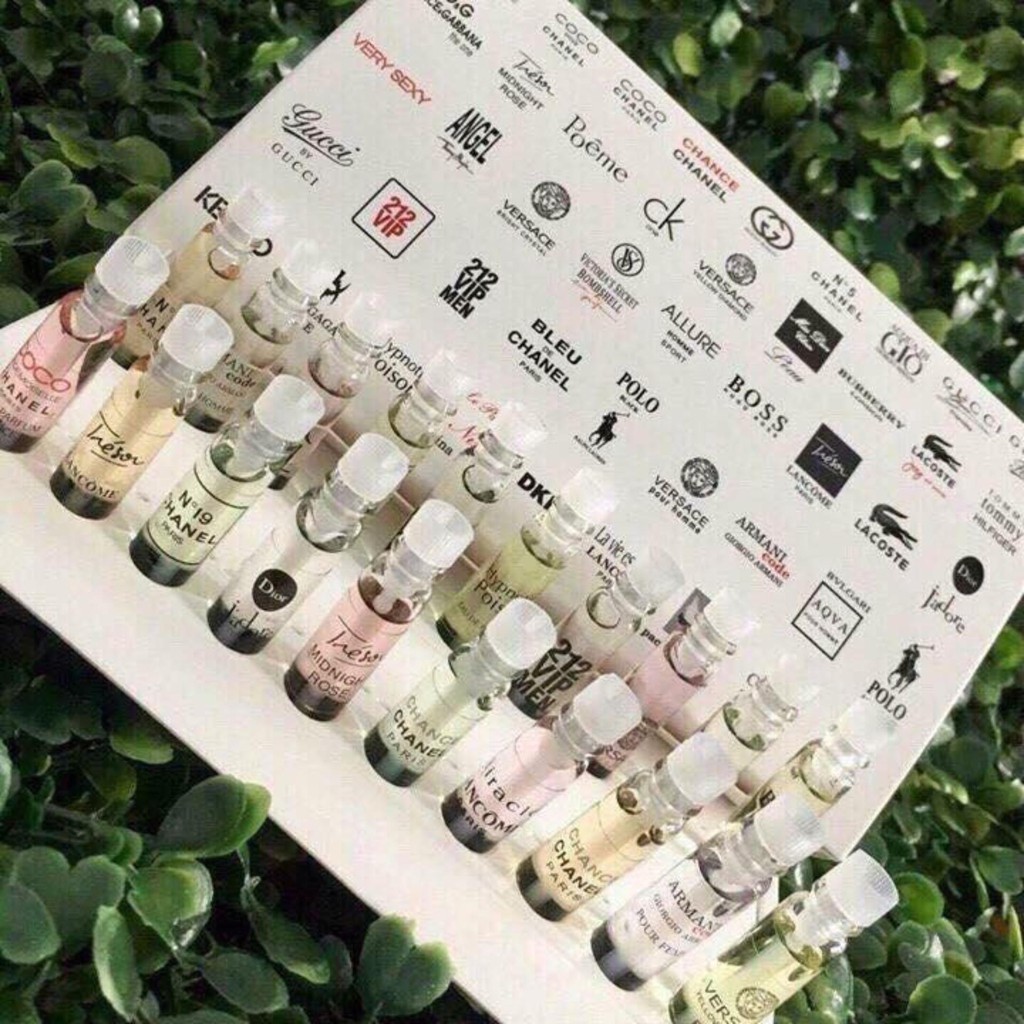 Set nước hoa mini 20 mùi