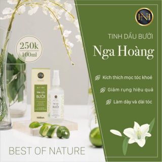 Tinh dầu bưởi nga hoàng- mẫu mới hoàng cầm 100ml