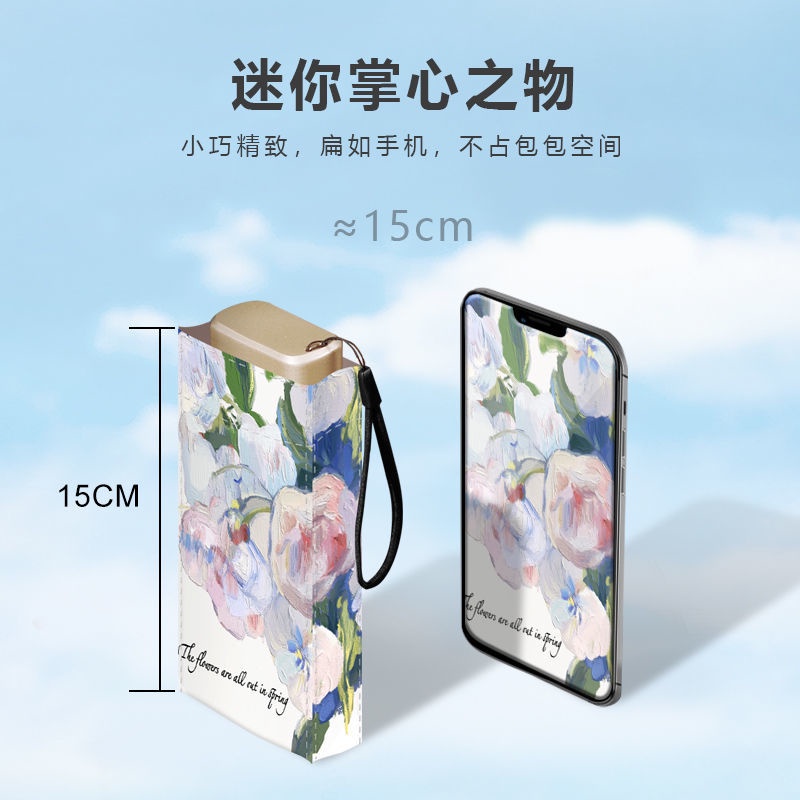 Dù Phẳng 50% Siêu Nhẹ Chống Tia Cực Tím Chống Tia Cực Tím Cho Nữ
