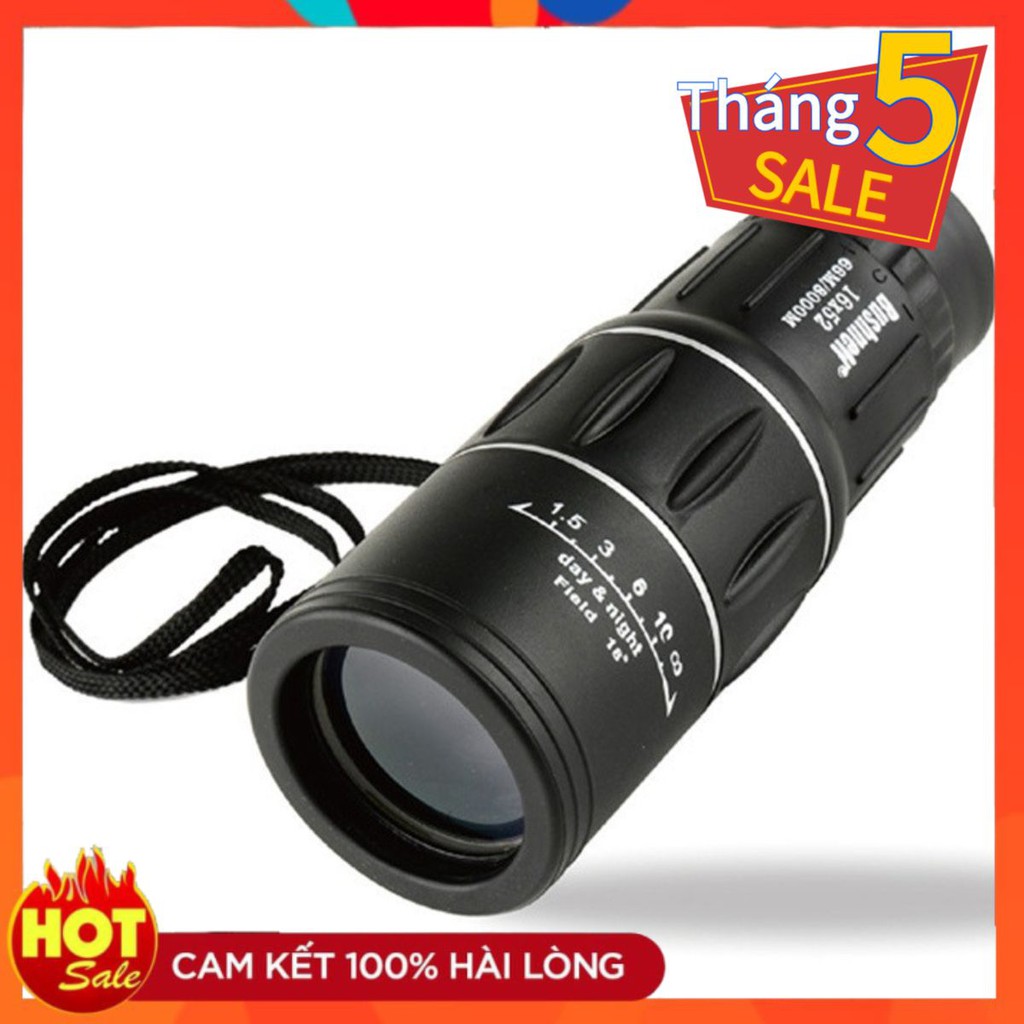 Ống nhòm Bushnell một mắt 16x52 (Đen) gia siêu hot