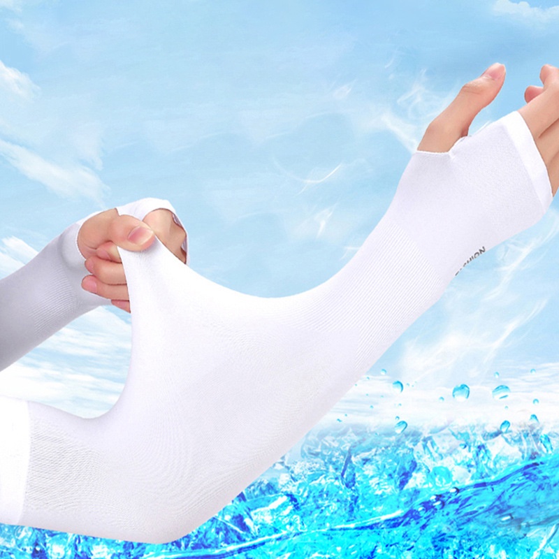 Găng tay chống nắng co giãn thoáng khí cho mùa hè