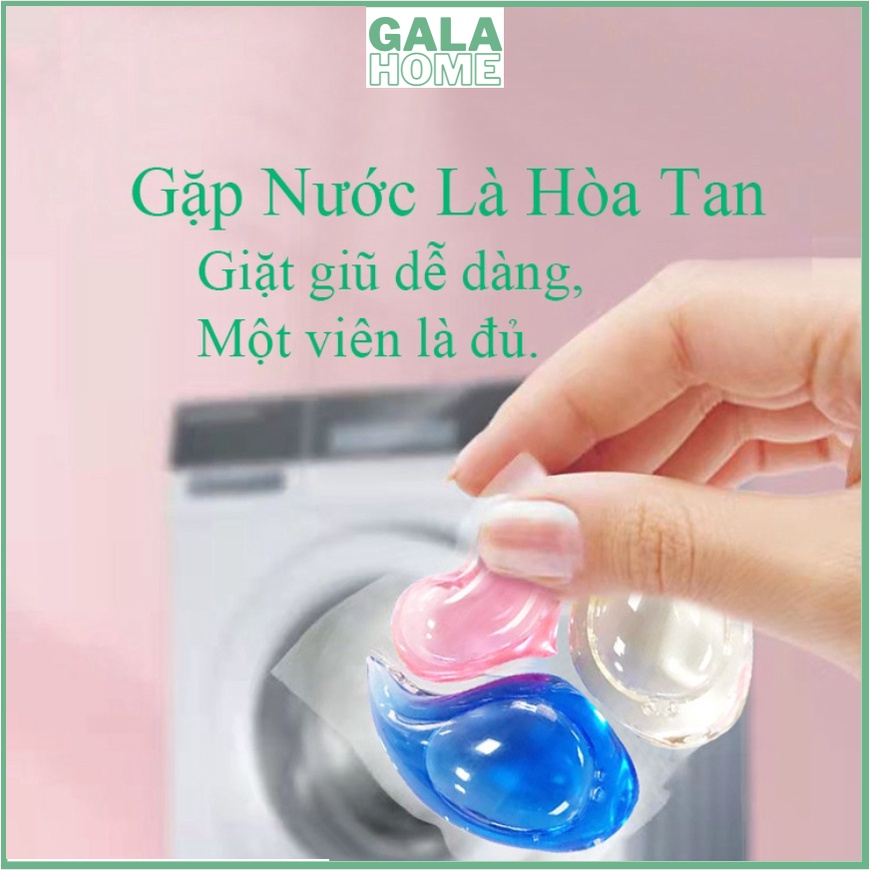 Hạt giặt xả quần áo sạch thơm gặp nước là hòa tan bong bóng thấp và dễ rửa 3 trong 1 GALA HOME