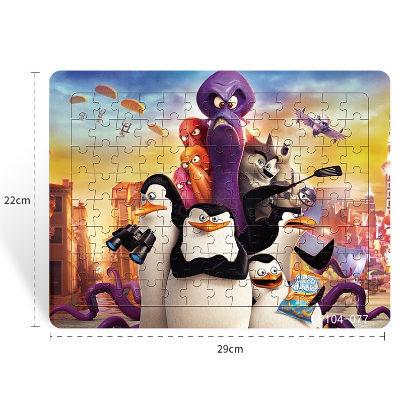 Bộ Đồ Chơi Xếp Hình Gồm 104 Mảnh Ghép Theo Series 3 + Giáo Dục Sớm Cho Bé