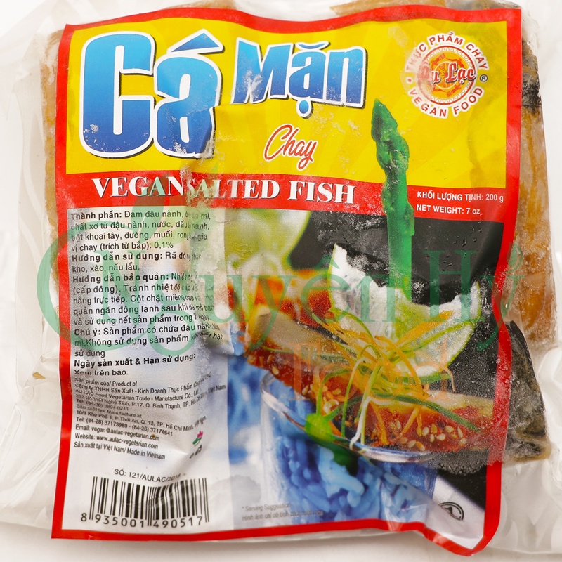 Cá Mặn Chay Âu Lạc - 200g