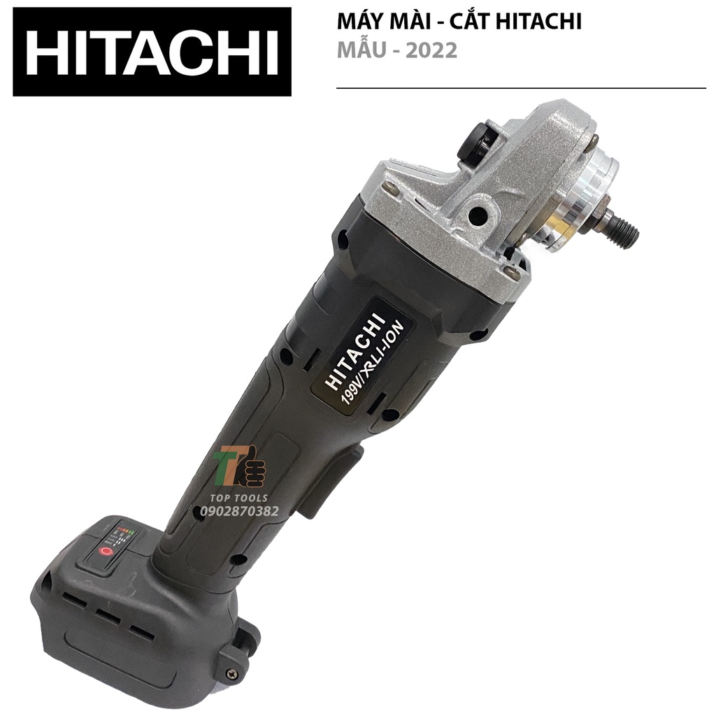 Máy mài pin, Máy cắt Pin Hitachi 2022- Pin10cell - Động cơ không chổi than