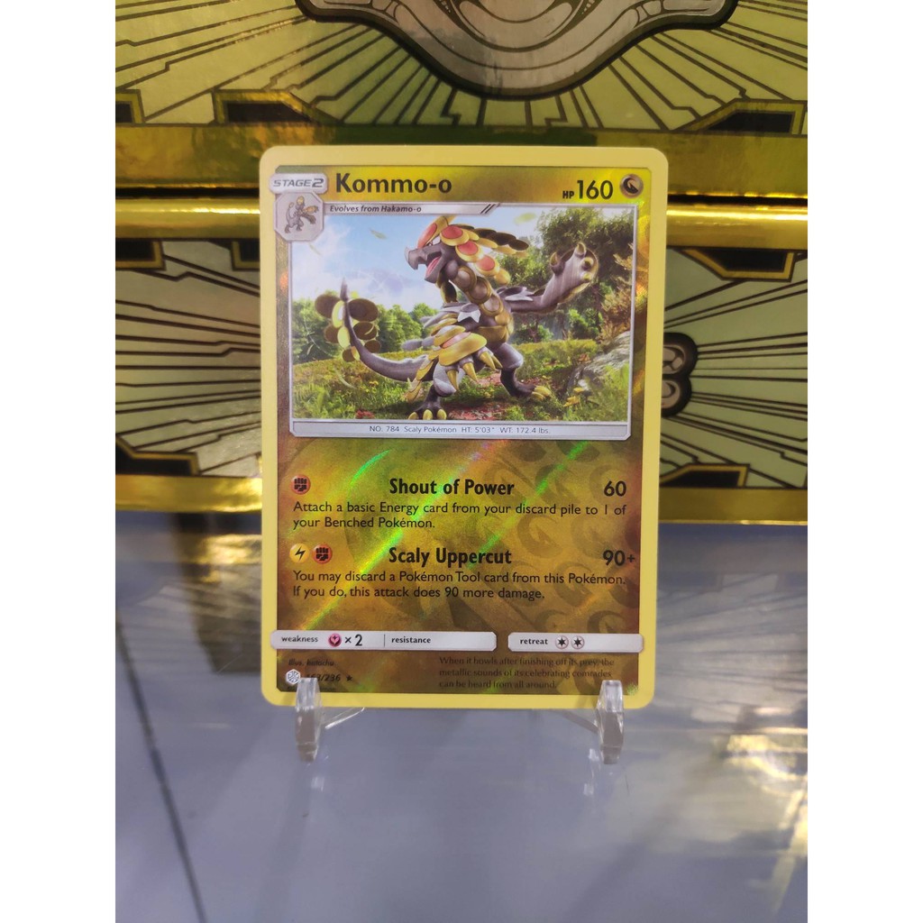 [ Dưa Hấu Yugioh ] Lá bài thẻ bài Pokemon Kommo-o