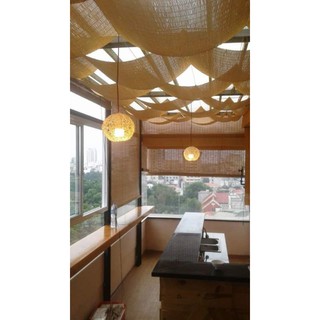 Mành tăm trang trí trần combo 1 cuộn 0.6*20 mét giá 43k/mét