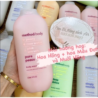 Sữa tắm Method Body Úc 532ml