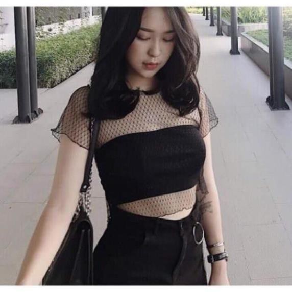 Áo CROPTOP 4 KIỂU Nữ (Dưới 55kg)