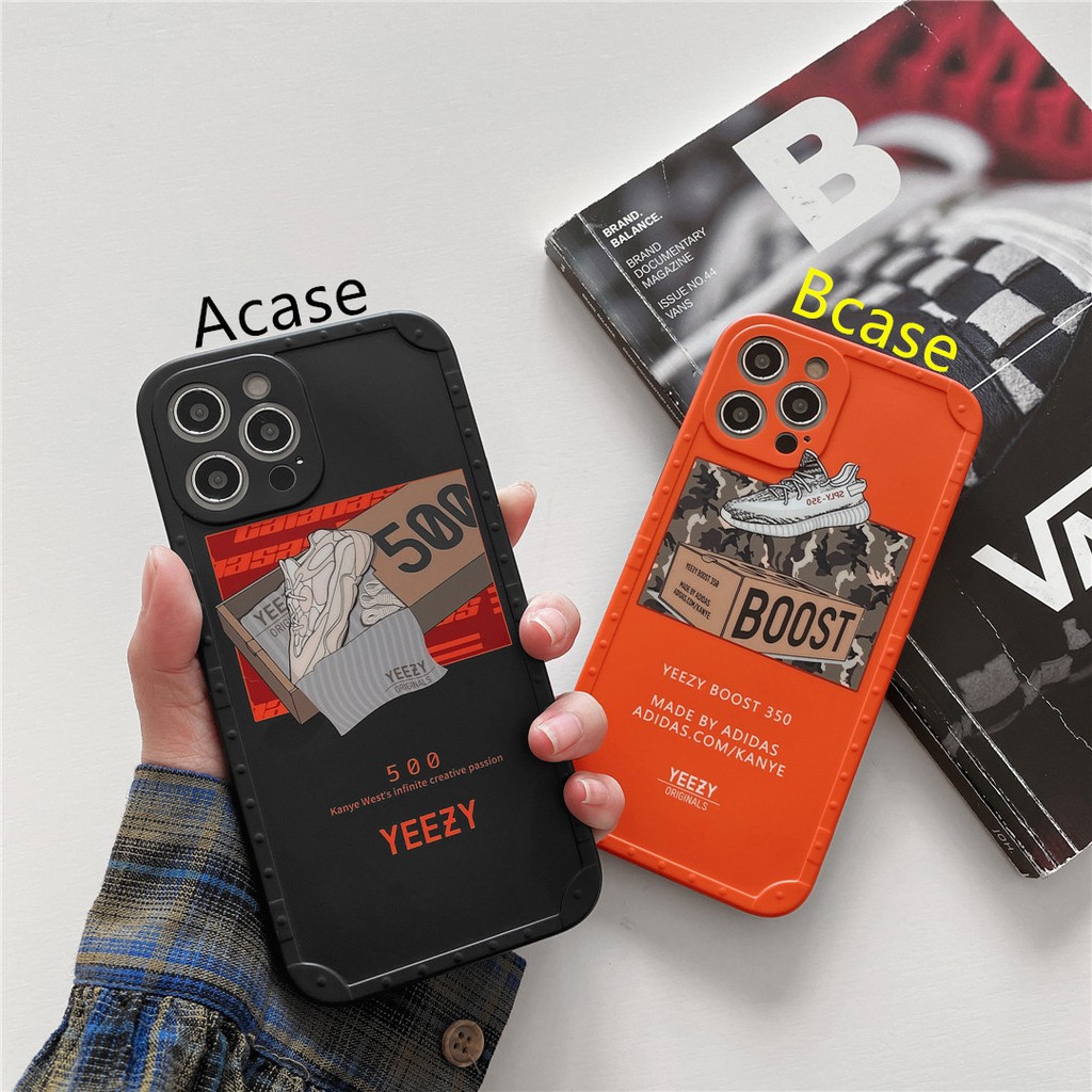 Ốp Điện Thoại Nhựa Mềm Họa Tiết YEZY Cá Tính Cho iPhone14 13 12 mini 11 PRO MAX 6 / 6s 7 / 8plus SE2 X / XS XR XSMAX #Hg3442