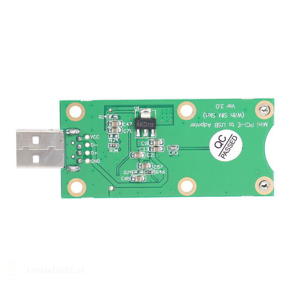 Bộ Chuyển Đổi Pci-E Sang Usb Với Khe Thẻ Sim 8 Pin Cho Wwan / Lte | BigBuy360 - bigbuy360.vn
