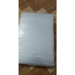 1KG ỐNG HÚT TRÀ SỮA - PHI 12 CÓ MÀNG BỌC - ( ống hút nhựa trong cao cấp ép nilong từng cái an toàn)