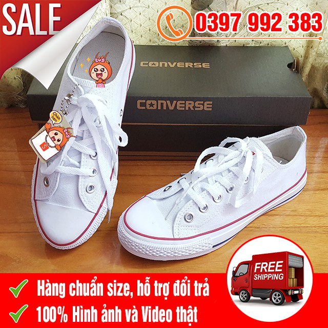 [TRỢ GIÁ SHIP] Giày Thể Thao Sneaker CV Classic Trắng Nam Nữ | BigBuy360 - bigbuy360.vn