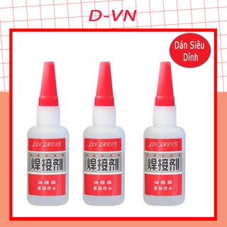 5 lọ keo dán siêu dính đa năng mọi chất liệu cực mạnh - dán gỗ, kính