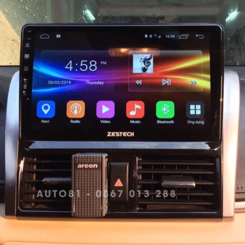 Màn hình android Zestech S500, định vị xe từ xa, check phạt nguội