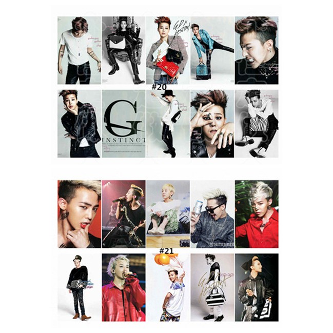 Bộ hình dán sticker BIGBANG GD G-DRAGON