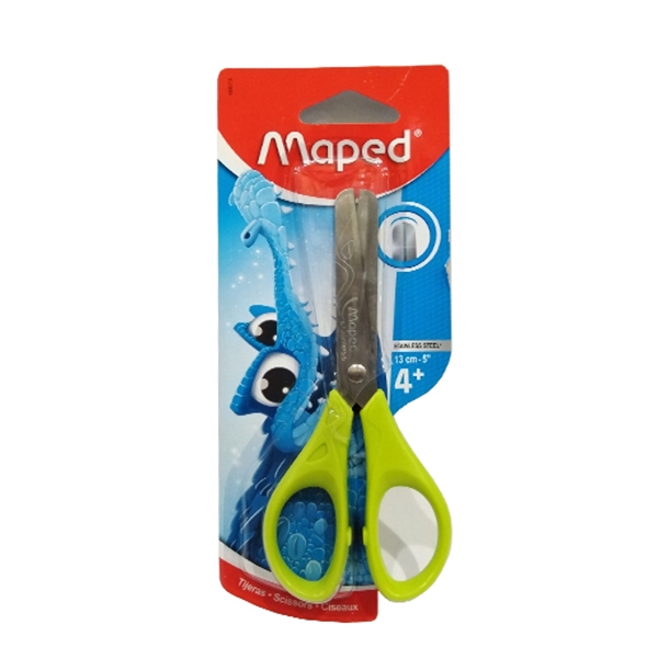 Kéo Maped Essentials 464210 13cm - Xanh Chuối - Maped