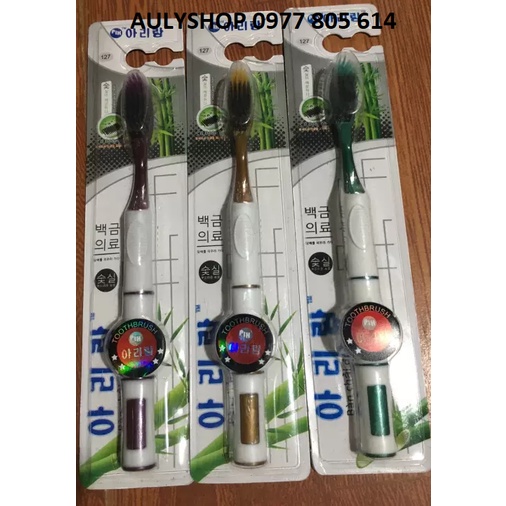 Bàn chải đánh răng than tre Hàn Quốc #127