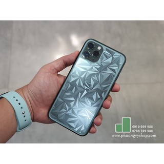 Dán kim cương 3D mặt sau iPhone series