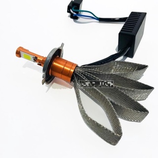 ĐÈN PHA LED CYT 3 TIM LED chân H4, M5 (GIÁ 1 BÓNG)