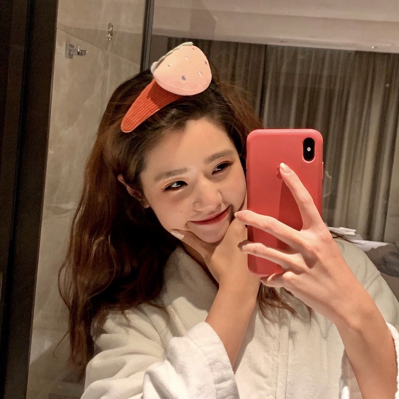 Kẹp tóc hình động vật/trái cây phong cách hàn quốc thời trang dễ thương đáng yêu