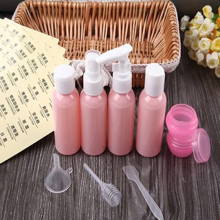 Bộ chiết mỹ phẩm du lịch 9 món