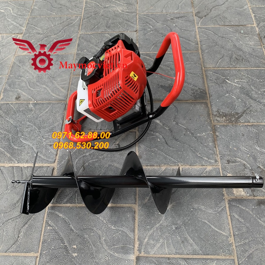 Combo máy khoan đất đào hố trồng cây chính hãng bảo hành 12 tháng