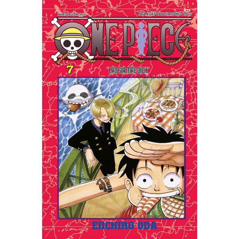 Sách One Piece Tập 7: Lão Già Mắc Dịch (Tái Bản 2022)