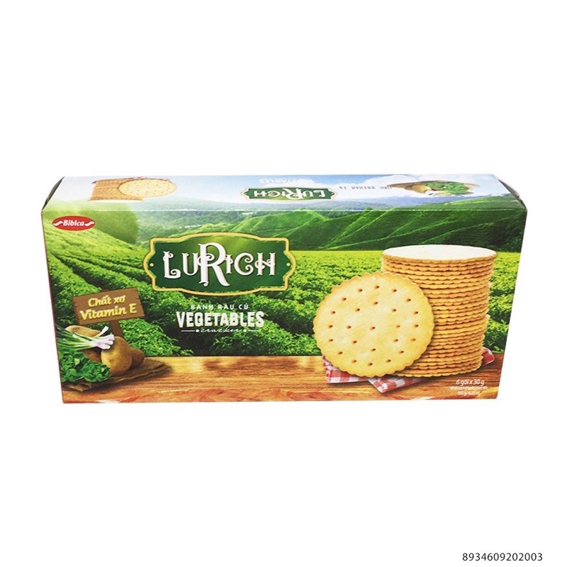 Bánh rau củ Lurich