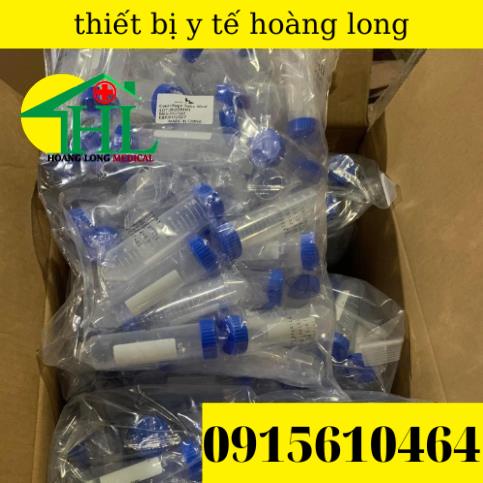 Túi 50 Ống Falcon 50ml - Ống Ly Tâm 50ml Nắp Vặn, Đáy Nhọn Tiệt Trùng Từng Cái