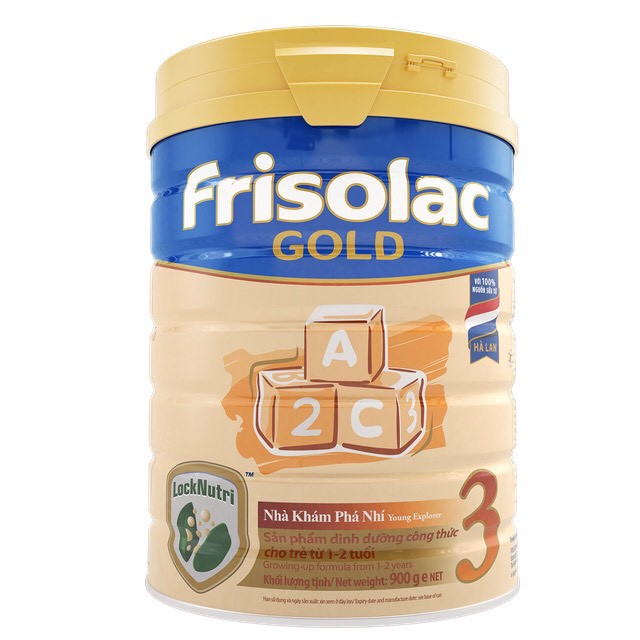 Sữa Bột FrisoLac Gold 3 - 900g