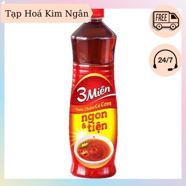 Nước Mắm Cá Cơm 3 Miền 800ml, Nước Chấm Cá Thơm Ngon [THKN77]