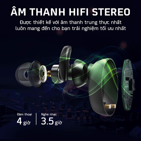 Tai nghe Tronsmart Encore Spunky Buds – True Wireless Stereo