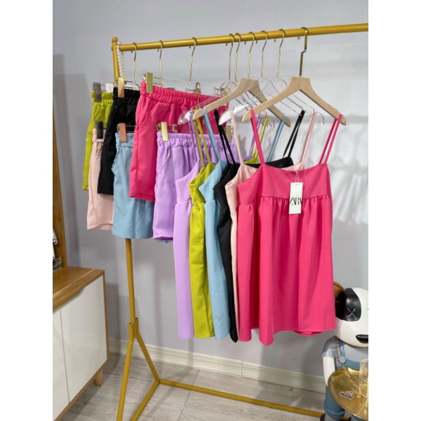 Bộ 2 Dây Siêu Hot Trend - Chất liệu lụa satin