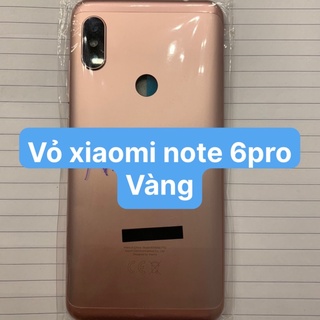 Bộ Vỏ Xiaomi Note 6 Pro (gồm lưng,sườn,phím ,kính camera)