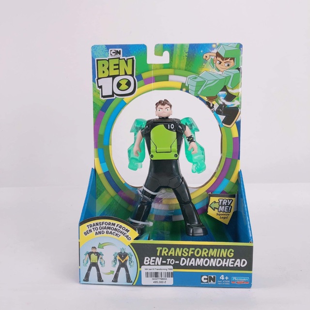 [HÀNG CHÍNH HÃNG] Đồ Chơi Mô Hình Ben 10 - BEN 10 &amp; DIAMONDHEAD