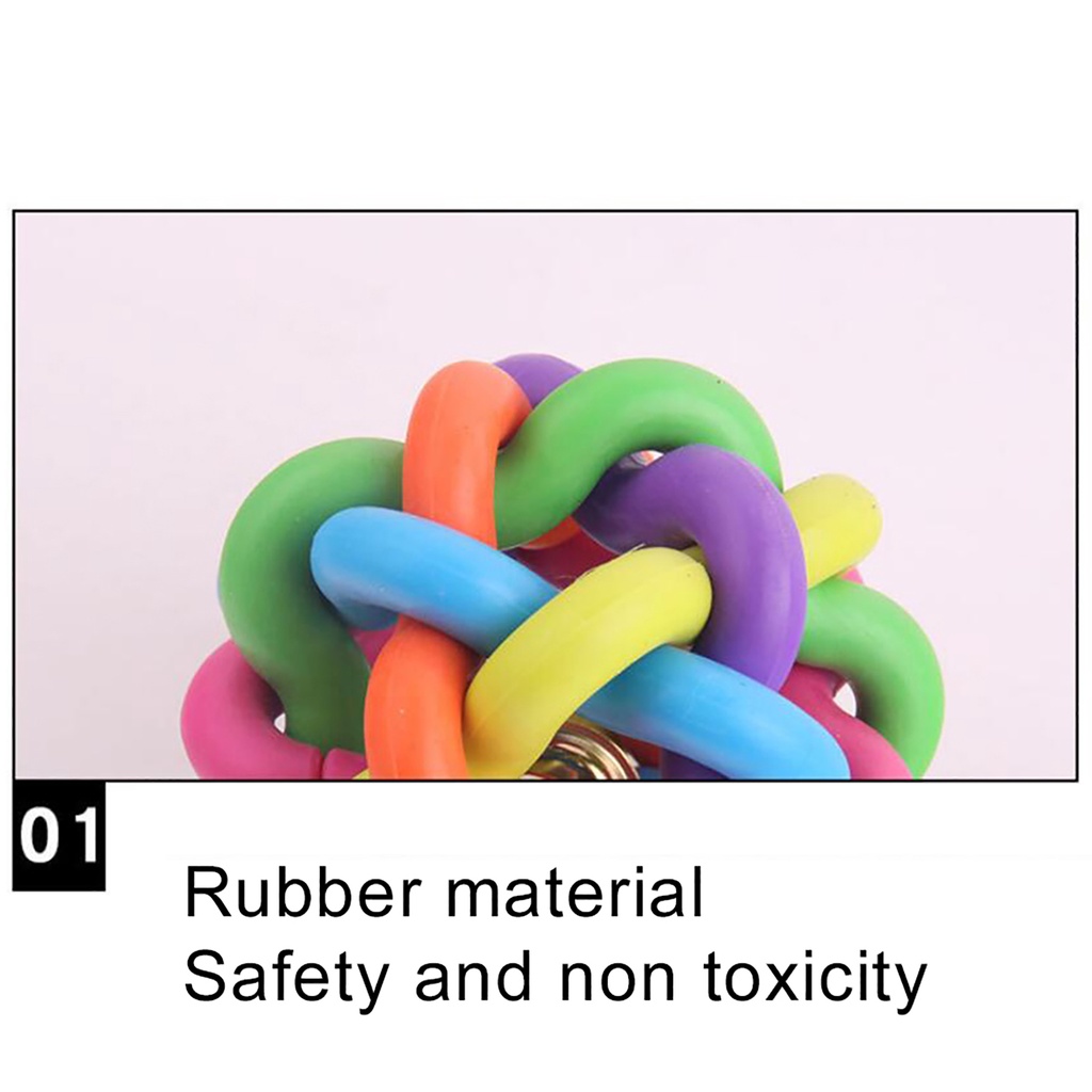 Banh GặM Đồ Chơi, MàU CầU VồNg Cho Thú Cưng