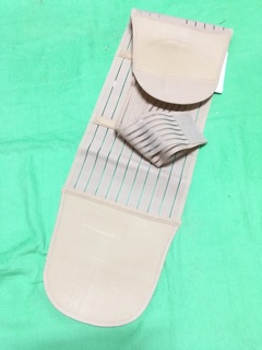 Gen nịch bụng ( loại dán 2 lớp )
